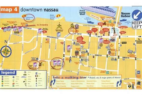 Map Of Popular Areas In Nassau Cruise Critic Message Board Forums