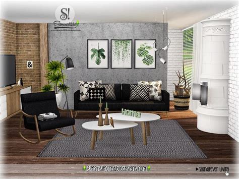 living room cc mods   sims   ultimate list snootysims
