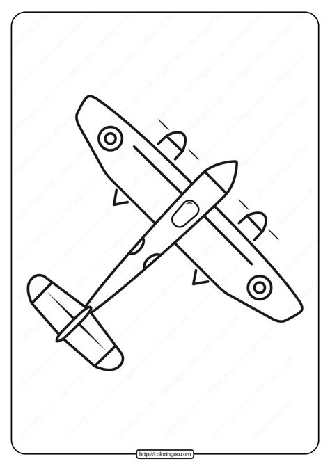 printable airplane coloring page airplane coloring pages