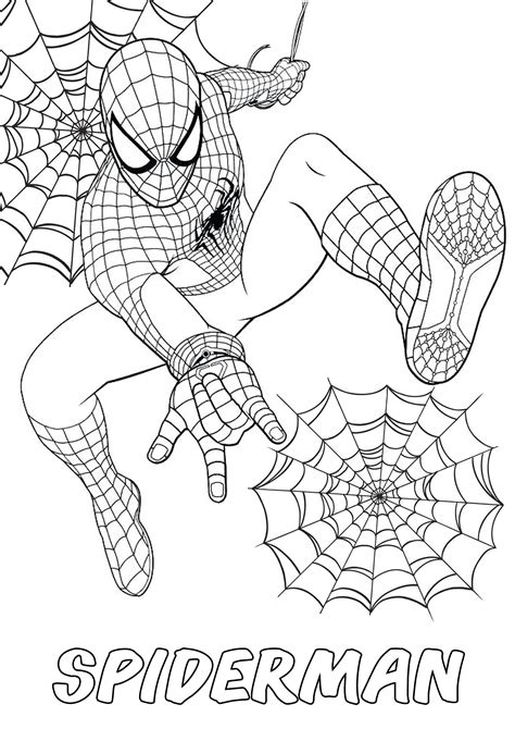 zombie spider man coloring pages