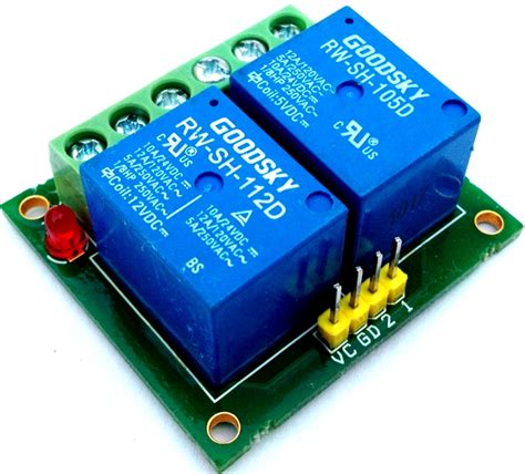 dual relay board  smd components electronics labcom