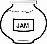 Jam Clipart Jar Outline Jelly Clip Cliparts Peanut Butter Clker Vector Clipartbest Library Royalty Transparent Webstockreview Domain Public sketch template