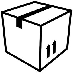 open box carton cardboard box packing icon icon
