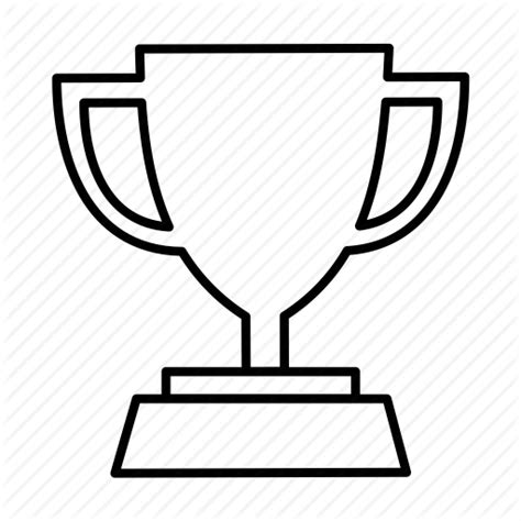 trophy outline gallery clipart  clipart