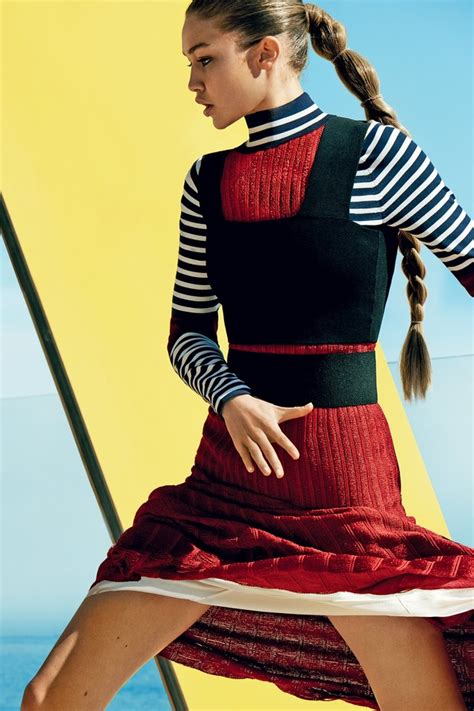 Em Clima De Olimpíadas Gigi Hadid Abocanha Sua Primeira Capa De Vogue