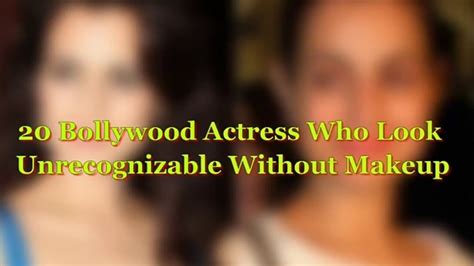 Top 20 Bollywood Actress Without Makeup Latest Pictures