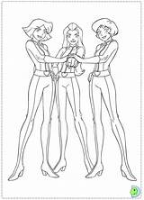 Coloring Totally Spies Pages Spy Girl Colouring Color Colorings Print Template Sheets Getdrawings Printable Getcolorings sketch template