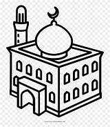 Mosque Colouring Clipartmag Webstockreview Getcolorings sketch template