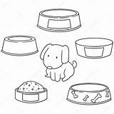 Dog Food Drawing Getdrawings Vector sketch template