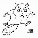 Squirrel Flying Coloring Dwarf Japanese Pages Getcolorings Designlooter Print Color 450px 17kb sketch template