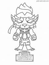Dire Chibi Royale Werewolf Malen Bucks Malvorlagen Cloaked sketch template