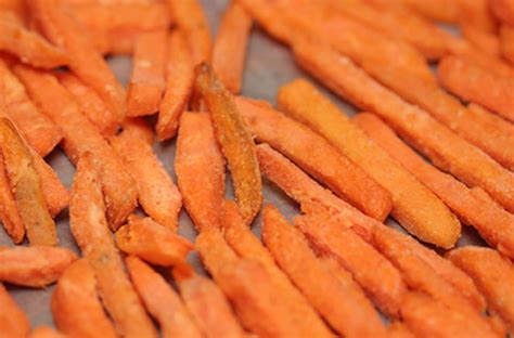 crispy baked sweet potato fries north carolina sweet potatoes