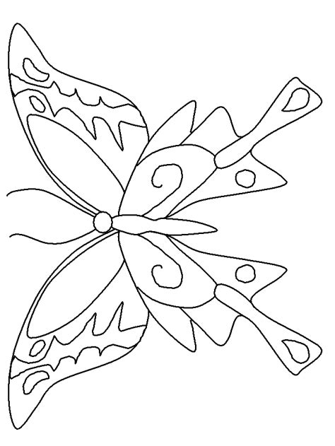 template butterfly coloring page coloring pages butterfly art