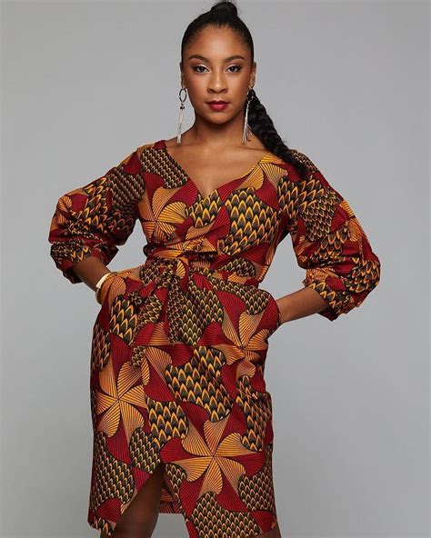 latest ankara wrap dress   ladies fashion nigeria