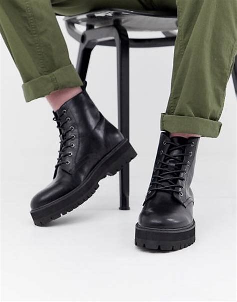 mens boots chelsea combat military boots asos