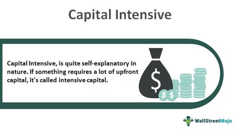 capital intensive definition top examples  capital intensive