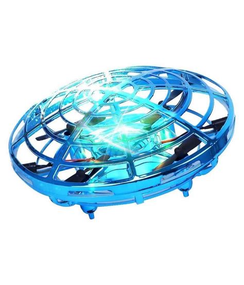 techbloggers ufo rc flying toy infrared induction flying ufo drone  lights  kids