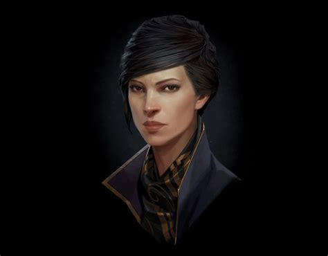 Emily Kaldwin From Dishonored 2 Exclusive Dishonored 2 Character Art