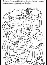 Labyrinths Jeux Labirinte Labyrinthe Colorier sketch template