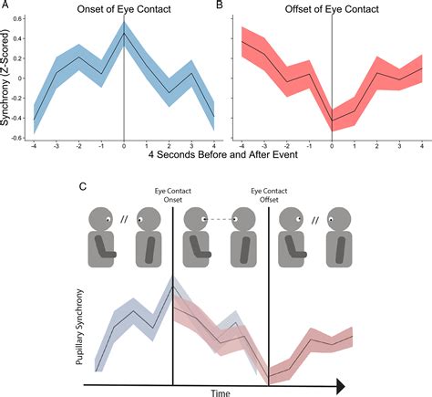 eye contact marks the rise and fall of shared attention in conversation