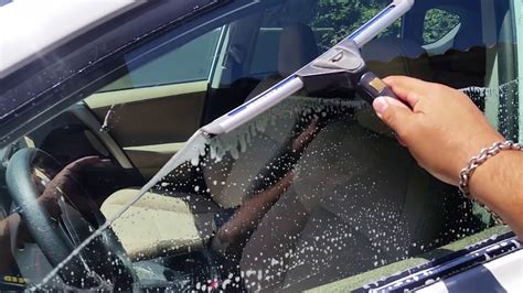 car window cleaning challenge youtube