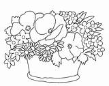 Border Coloring Flower Getdrawings Printable sketch template