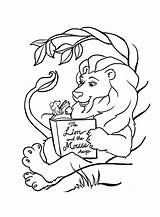 Coloring Lion Pages Mouse Choose Board Kids sketch template