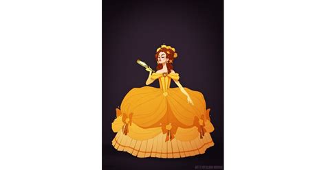 Historical Belle Disney Princess Art Popsugar Love