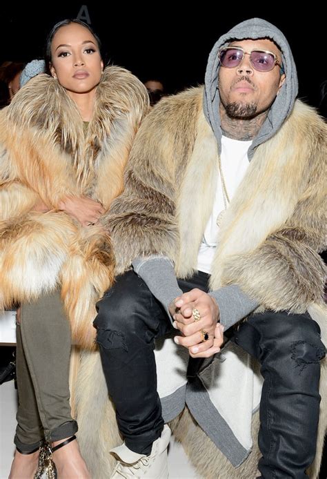 chris brown and ex karrueche tran slam each other in