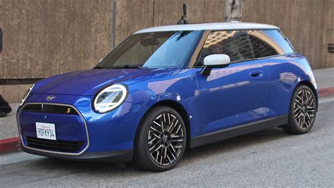 mini cooper electric caught undisguised  reveal automotive daily