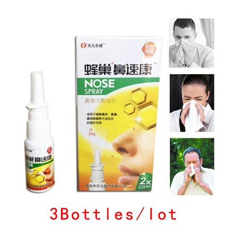 bottleslot chinese traditional medical herb spray nasal spray