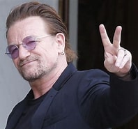 Image result for Bono. Size: 198 x 185. Source: www.thefamouspeople.com