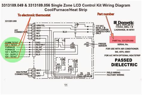 dometic control box wiring