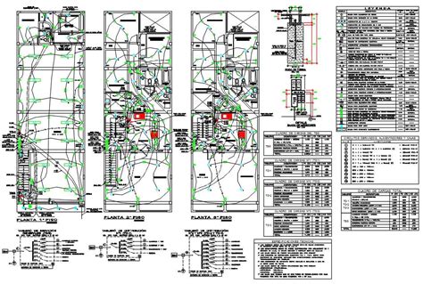 autocad house electrical wiring layout plan drawing dwg file cadbull