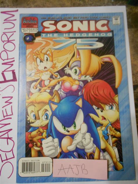 Sonic The Hedgehog Issue 75 Nm [sega Comic Archie]