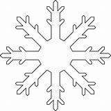 Snowflake Colouring Printable Sheet Pages Template Colour sketch template