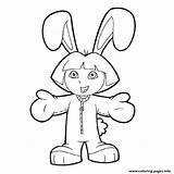 Dora Coloring Pages Coloriage Explorer Printable Dessin Cartoons Easter Imprimer Gratuit Colorier Colouring Bunny Detailed Dessiner sketch template