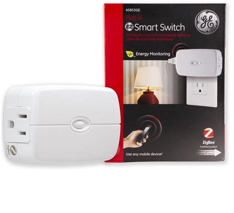 ge zigbee smart switch plug   outlet lighting control ge walmartcom walmartcom
