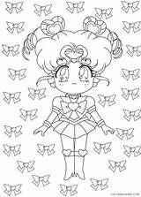 Coloring4free Sailor Moon Coloring Pages Printable Kids Chibi sketch template