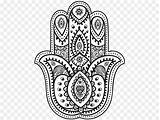 Hamsa Hand Mandala Drawing Coloring Book Sketch Transparent Color Main Clipground Paintingvalley Cleanpng Kisspng sketch template
