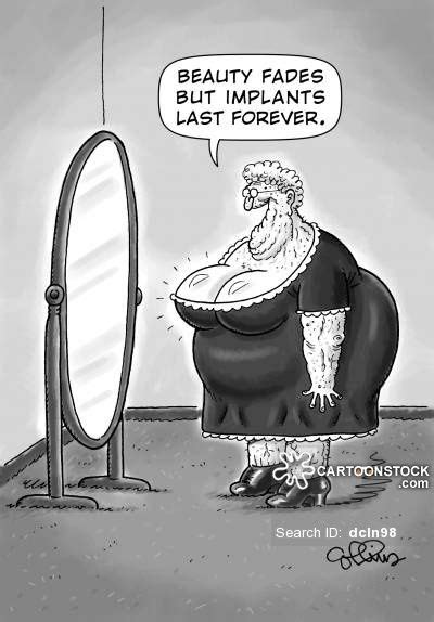 beauty fades but implants last forever cartoon plastic surgery quotes surgery humor job