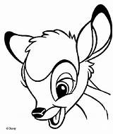 Bambi Coloring Pages Drawing Disney Faces Animal Easy Animals Face Drawings Kids Hellokids Walt Comment Colouring sketch template