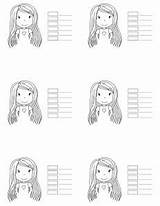 Color Copic Sheets Coloring Hair Practice Printable Paper Chart Sheet Avery Nest Pages Markers Charts Both Updated Colors Visit June sketch template