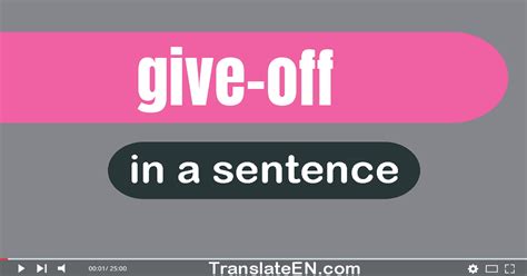 give    sentence
