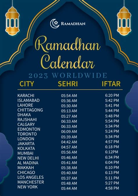 ramadan  calendar fasting times   awasome   seaside calendar