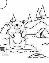 Polar Bear Coloring Printable Pages Barry Color Getcolorings Print Getdrawings sketch template