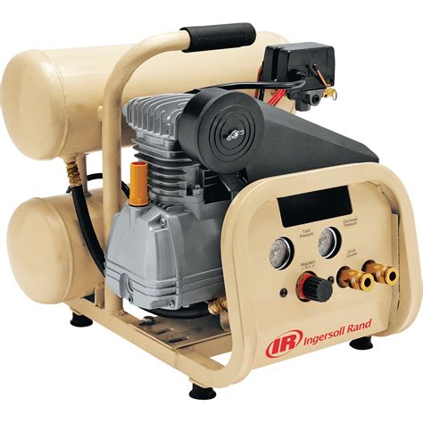 shipping ingersoll rand twin stack portable electric air compressor  hp  gallon