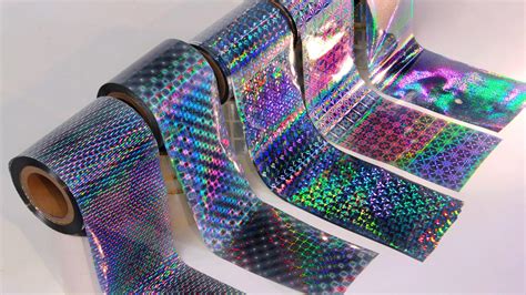 adding holographic effect   products packaging design