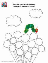 Caterpillar Eric Carle Coloring Readbrightly Brightly sketch template