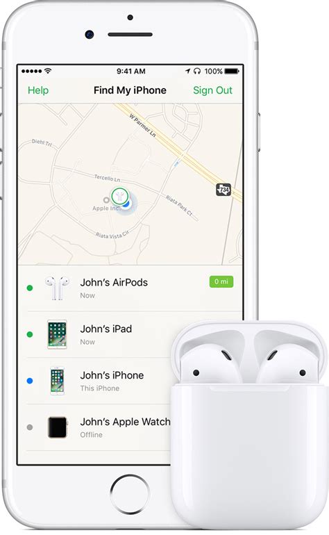 find  lost airpods  find  iphone mactrast